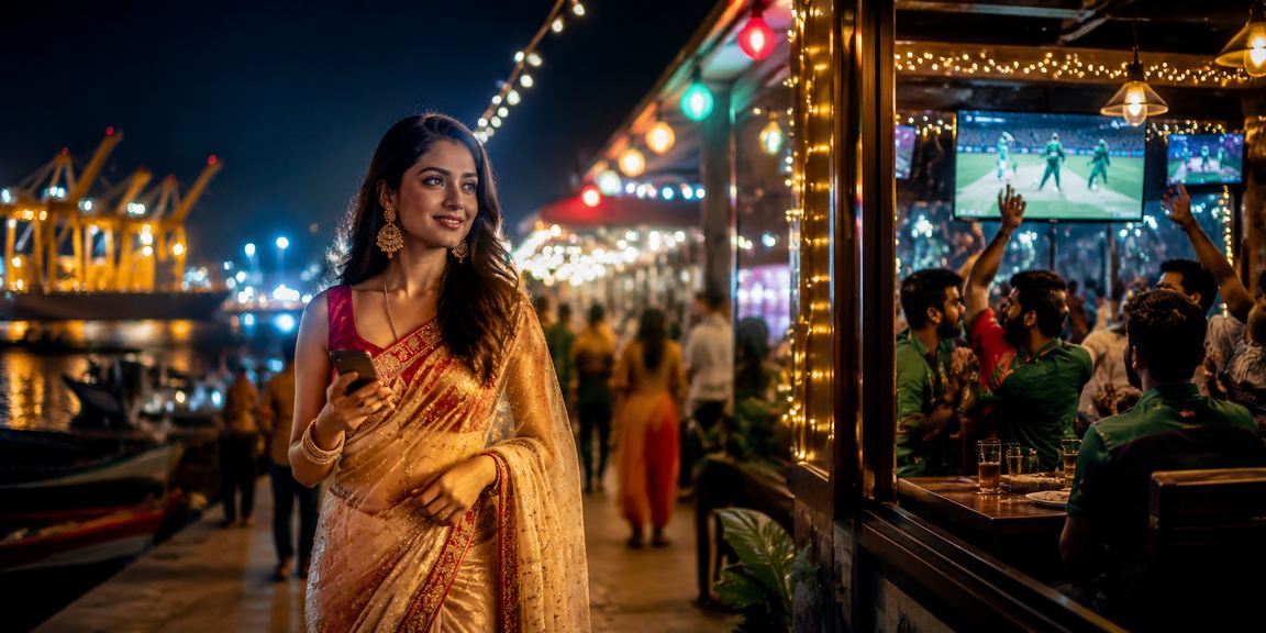 চট্টগ্রামে ক্রিকেট ম্যাচ দেখতে দেখতে bangla888 ভাউচার কোড ব্যবহার করে বোনাস নেওয়ার মুহূর্ত